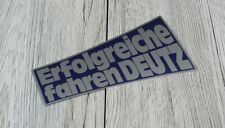 Deutz Aufkleber für Traktor *