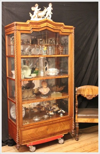 Biedermeier original vitrine - original,