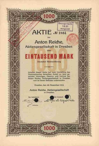 Anton reiche dresden 1912 - reiche,