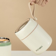 Wärmeisolierte Mittagessen Behälter Vakuum Suppe Dose mit Löffel Snack Box