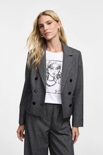 KURZBLAZER DAMEN DOPPELREIHIG