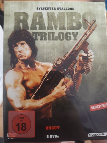 Dvd rambo trilogy neu ovp - dvd,