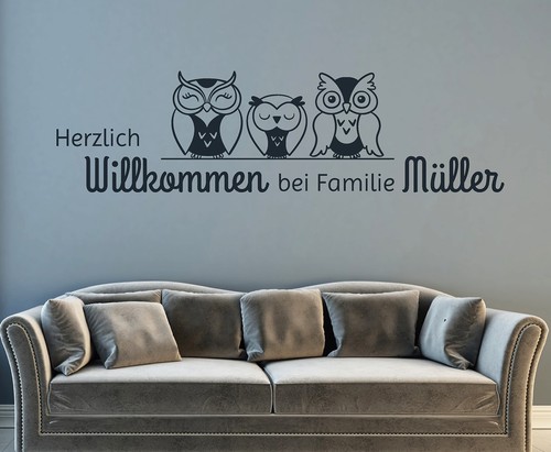 Wandtattoo wandsticker flur - wandsticker,