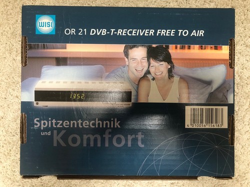 Wisi or21 dvb receiver - or21, dvb-t-receiver
