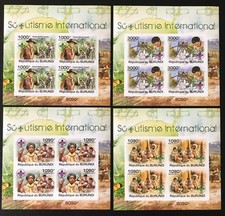 Burundi 2011** Pfadfinder / Scouts Ungezähnt / Imperf. MNH