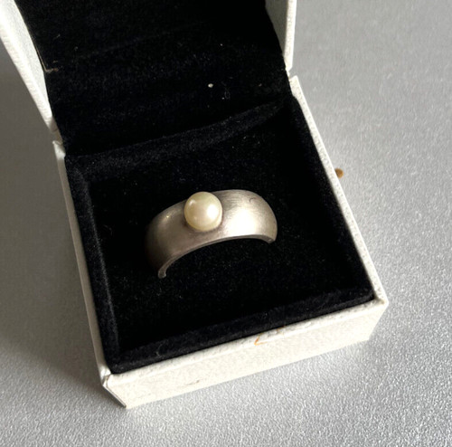 Breiter perlen ring 9 - ring, cm