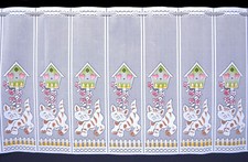  Katzen Scheibengardine