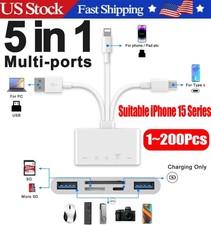 5 in 1 Memory Card Reader USB