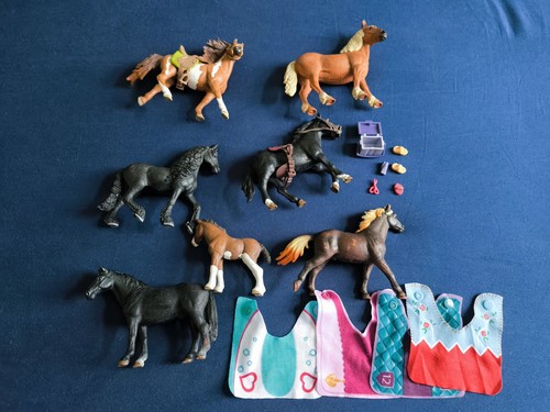 Schleich pferde set - set:, 6