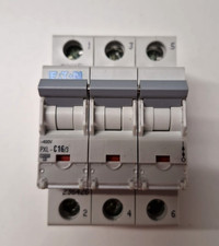 Eaton PXL-C16/3 Leitungsschutzschalter – 3-polig, Typ C, 16A, 10kA