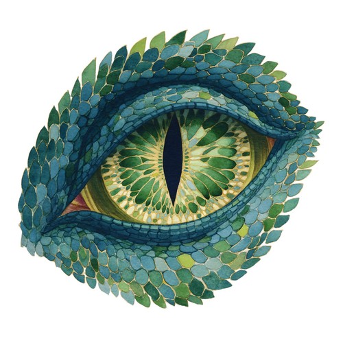 Sticker drachenauge - sticker,
