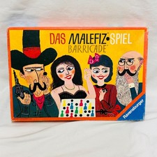 Malefiz / Barricade - Spiel von Ravensburger aus 1960. guter Zustand + komplett