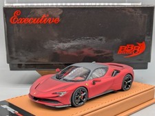 Modellautos 1:43 BBR Executive Ferrari SF90 Stradale Matt F1 2007 Red 14/15 OVP