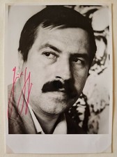GÜNTER GRASS Original Fotografie handsigniert + Weichmann Bürgermeister Hamburg