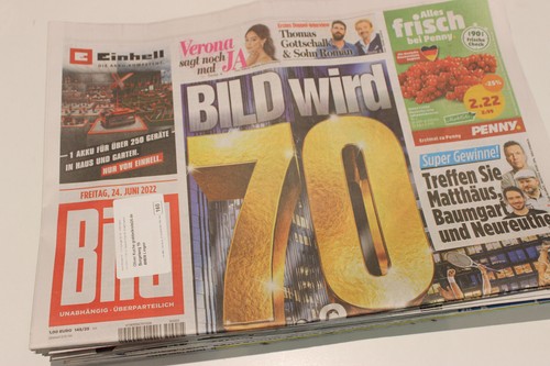 Bildzeitung 2022 juni - bildzeitung,