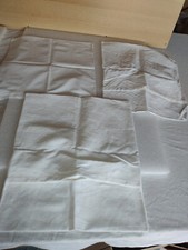 3 kissenbezug für 40x40 kissen  weiss  1 knopfverschluss 2 x umschlagverschluss