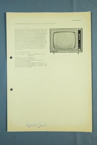 Fernseher dürer luxe 14 - fernseher,