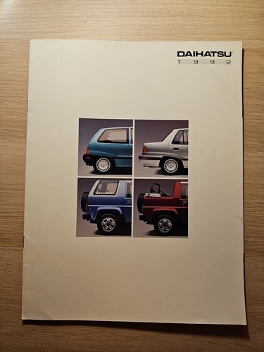 Daihatsu programm 1992 rocky - daihatsu,