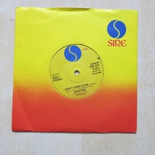 RAMONES Don't Come Close / I