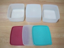 Tupperware,   3 Stück   Gefrierdosen,    400 ml,   Gefrierbehälter
