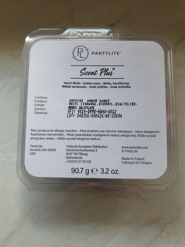 Partylite melts amber sands - partylite,