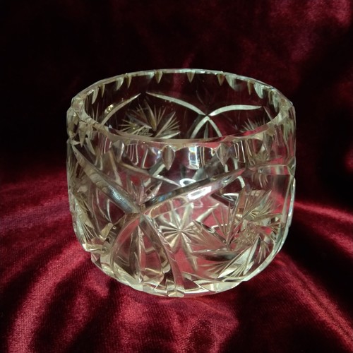Vintage geschliffenes glas - vintage,