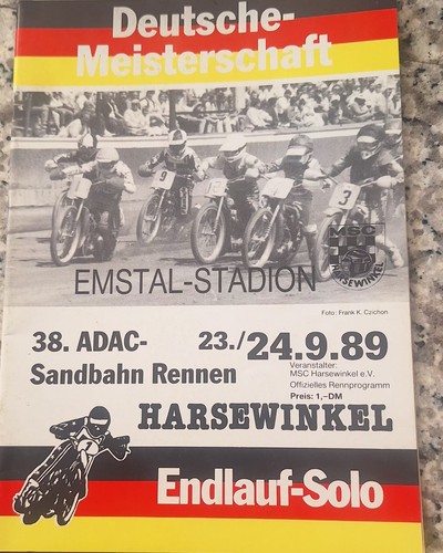 Programm speedway sandbahn - speedway,
