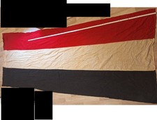 Fahne Flagge Schwarz Weiß Rot 2,70m x 1,10m Deutsches Reich Nationalfahne RIESIG
