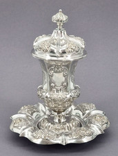 Großer Biedermeier Deckel