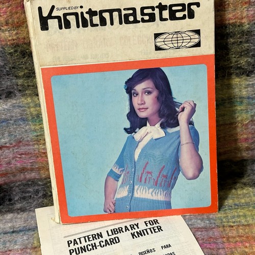 Vtg 1973 knitmaster pattern - vtg,