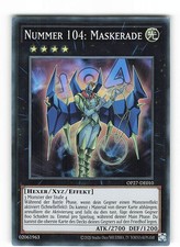 Yugioh NUMMER 104: MASKERADE , op27-de010 Super Rare deutsch Near Mint 