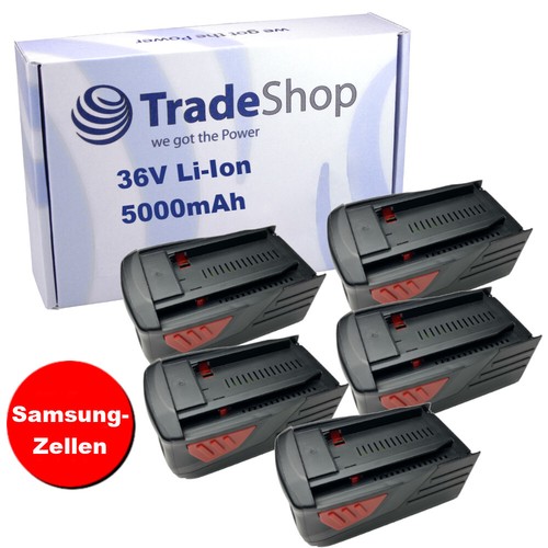 Werkzeug akku 36v 5000mah - 5x,