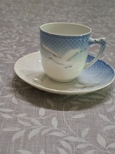 Bing & Gröndahl Mokka - Tasse und Unterteller - Möwe