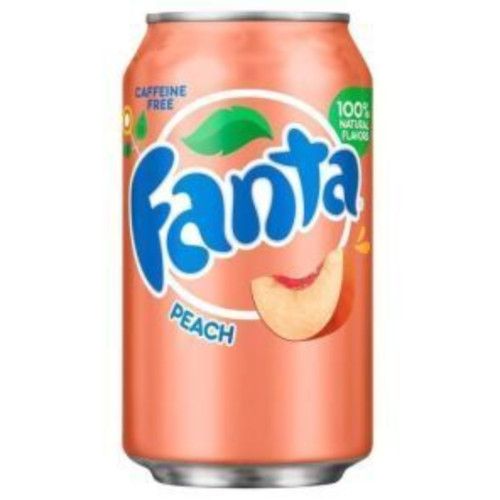 Fanta peach 12x 355 liter - peach,