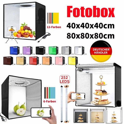 Fotostudio fotobox set led - fotostudio,