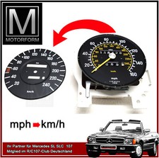 Mercedes 380sl r107 w107 tacho - mercedes,