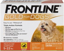 Frontline Plus Gold Dogs 5-22