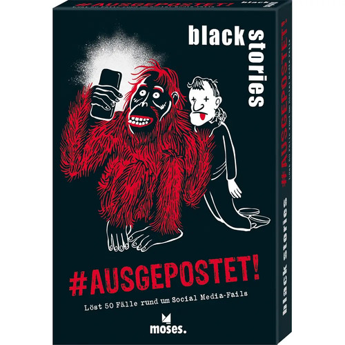 Black stories ausgepostet - black, #ausgepostet!