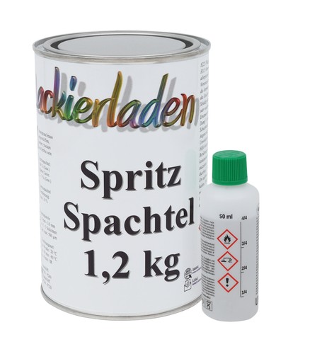 Spritzspachtel inkl härter - spritzspachtel, inkl.