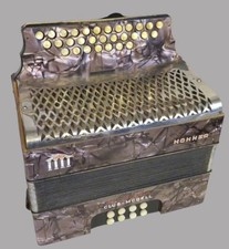 Ziehharmonika, Hohner, Victoria Club-Modell, 1. Hälfte 20. Jahrhundert