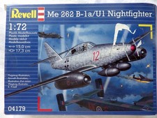 " ME 262 B-1a/U1 NIGHT " REVELL 04179 in 1:72 UNGEBAUT/ KOMPLETT 100% / IN FOLIE