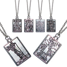 Tarotkarte Halskette Glück