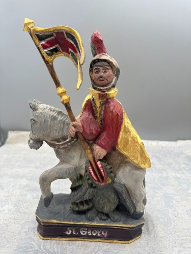 Alte vintage heiligenfigur - vintage,