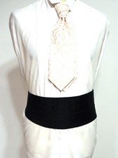 Kummerbund Schleife Scherpe viele Farben Bräutigam Hochzeit Anzug Nostalgie