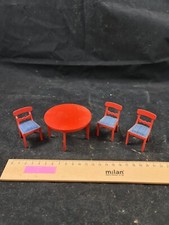 3x Stuhl Tisch rund Esszimmer