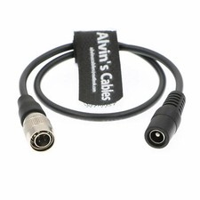 Hirose 4 Pin Stecker auf DC Buchse für Sound Device ZAXCOM Blackmagic 30CM