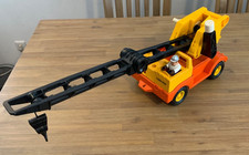 Fisher-Price Kran mit Kranführer, Vintage 70er Jahre