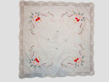 Tischdecke 80x80 cm, festliche Weihnachtstischdecke # 2