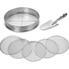 Gartensieb 5-in-1, Edelstahl