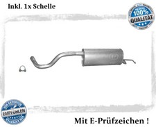 Endschalldämpfer für Skoda